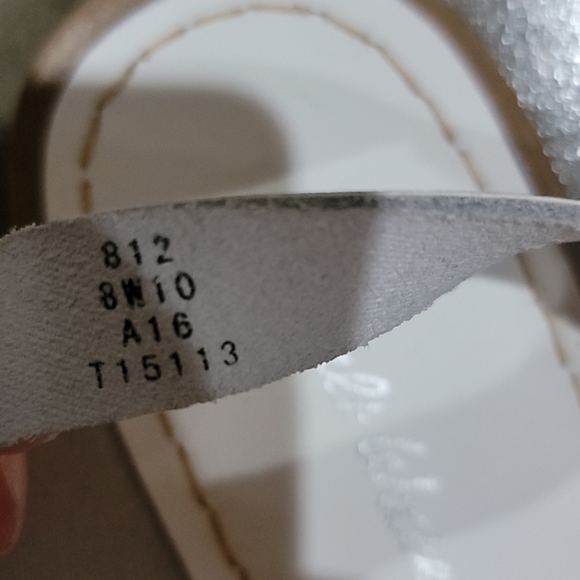 Salt Water Sandals Silver 8 - Picture 7 of 7